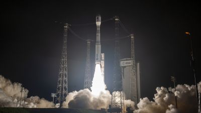 ESA/CAS Smile mission lifts off on a Vega-C rocket from Europe's Spaceport in French Guiana on 19 May 2026.